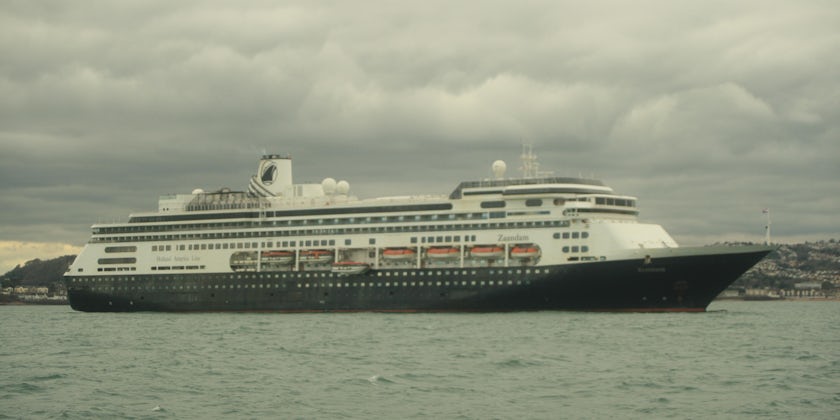 Zaandam off the coast of England (Photo: Adam Coulter/Cruise Critic)