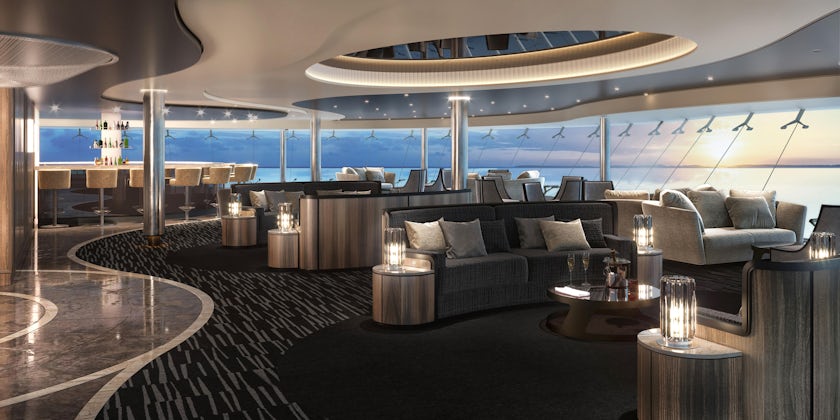 Top Sail Lounge on MSC Virtuosa (Image: MSC Cruises)