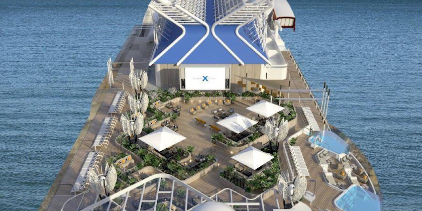 The Rooftop Garden on Celebrity Beyond (Image: Celebrity Cruises)