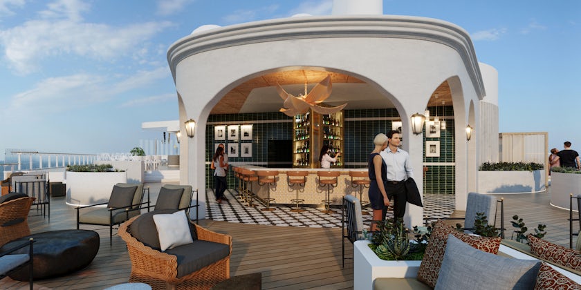 The Sunset Bar on Celebrity Beyond (Image: Celebrity Cruises)