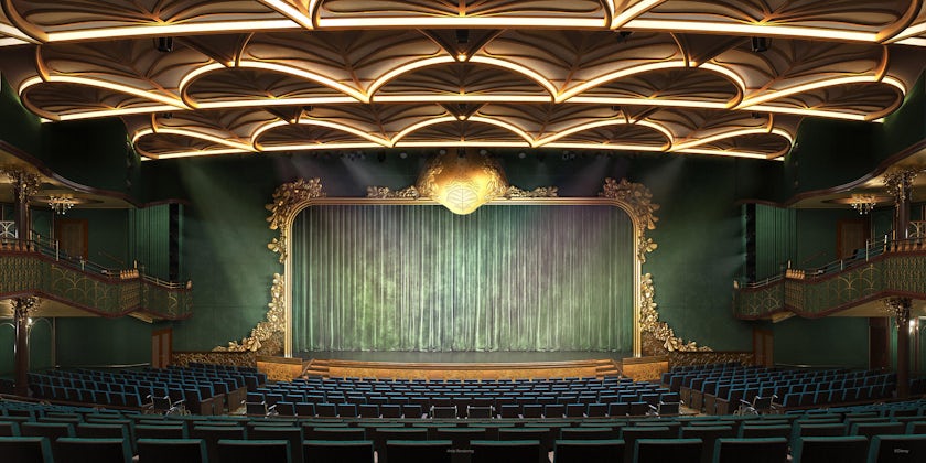 The Walt Disney Theatre on Disney Wish (Image: Disney)