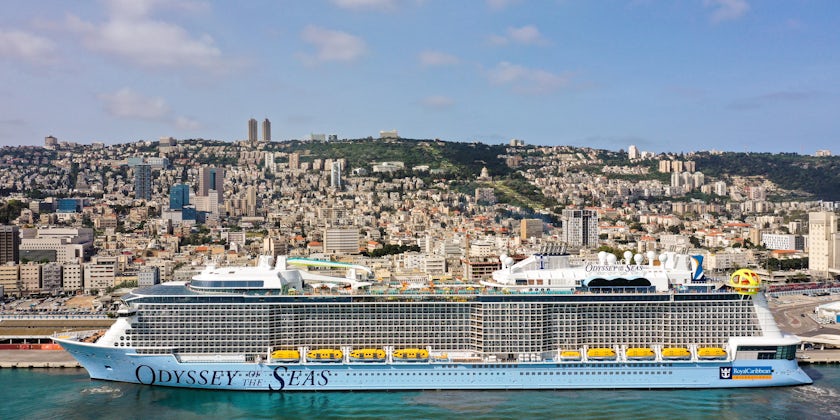 Odyssey of the Seas Arrives in Haifa