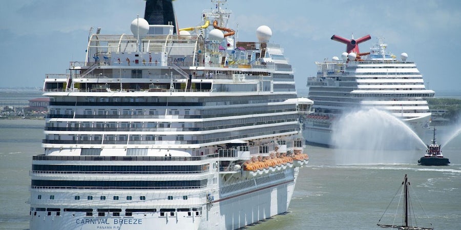 Carnival Ships Arrive In Galveston Homeport For Economic Impact Rally, Crew Vaccines  