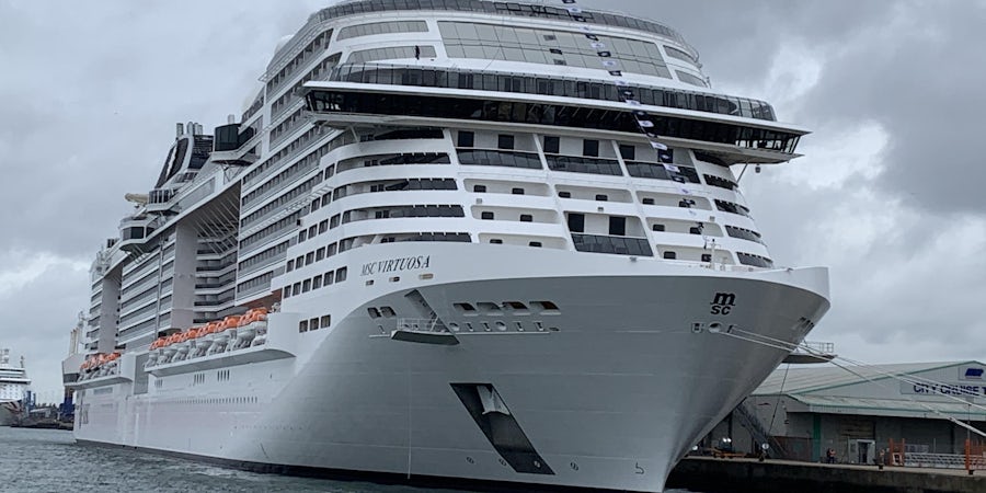 MSC Cruises' MSC Virtuosa Sets Sail From Southampton Marking the Return of Cruising in England