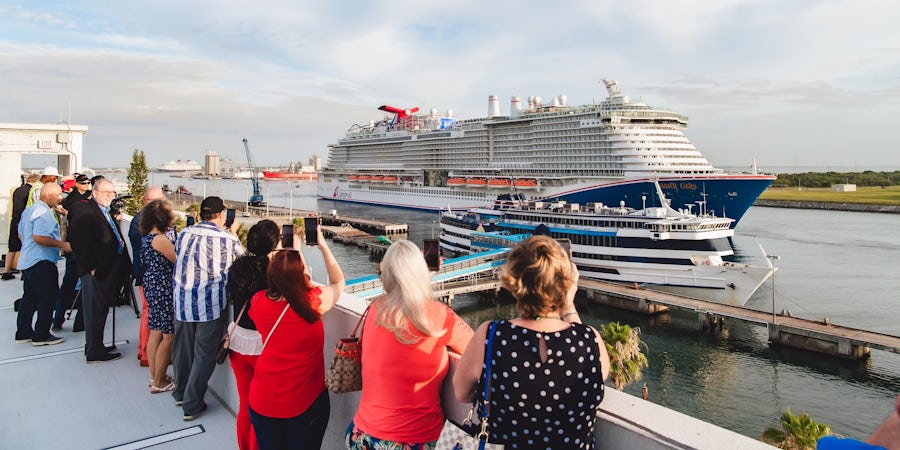 Carnival's New Mardi Gras Cruise Ship Officially Arrives in the United States