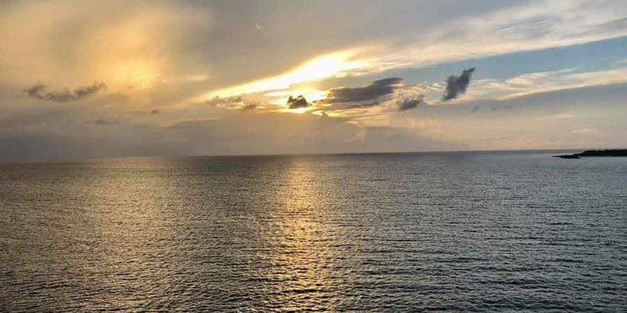 Sunset at Perfect Day at CocoCay (Photo: Chris Gray Faust) Sunset at Perfect Day at CocoCay (Photo: Chris Gray Faust)