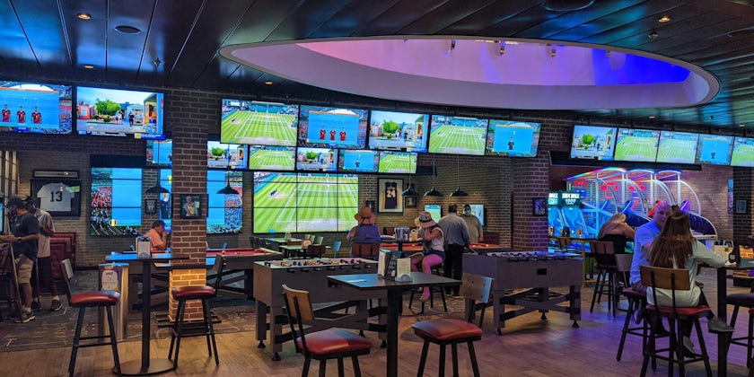 Playmakers Sports Bar aboard Freedom of the Seas