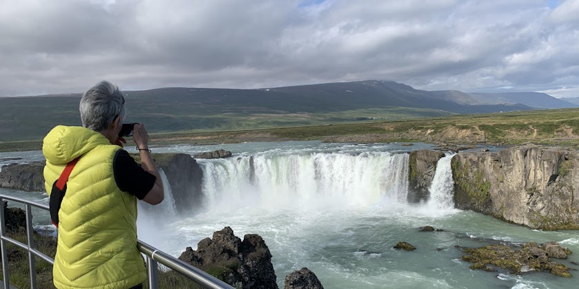 Godafoss waterfall in Iceland (Photo: Fran Golden)