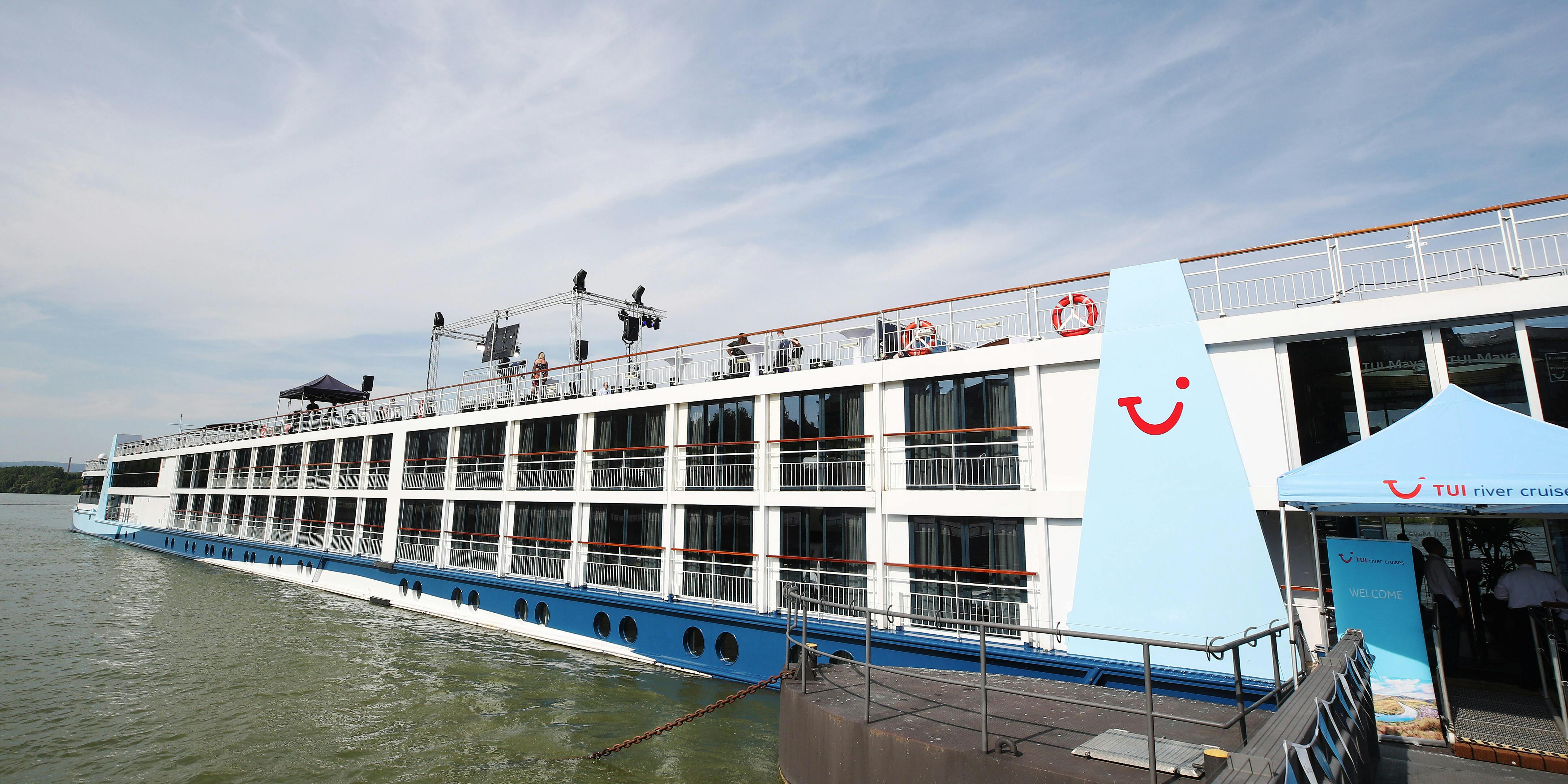 TUI River Cruises launches first ship after 18-month delay