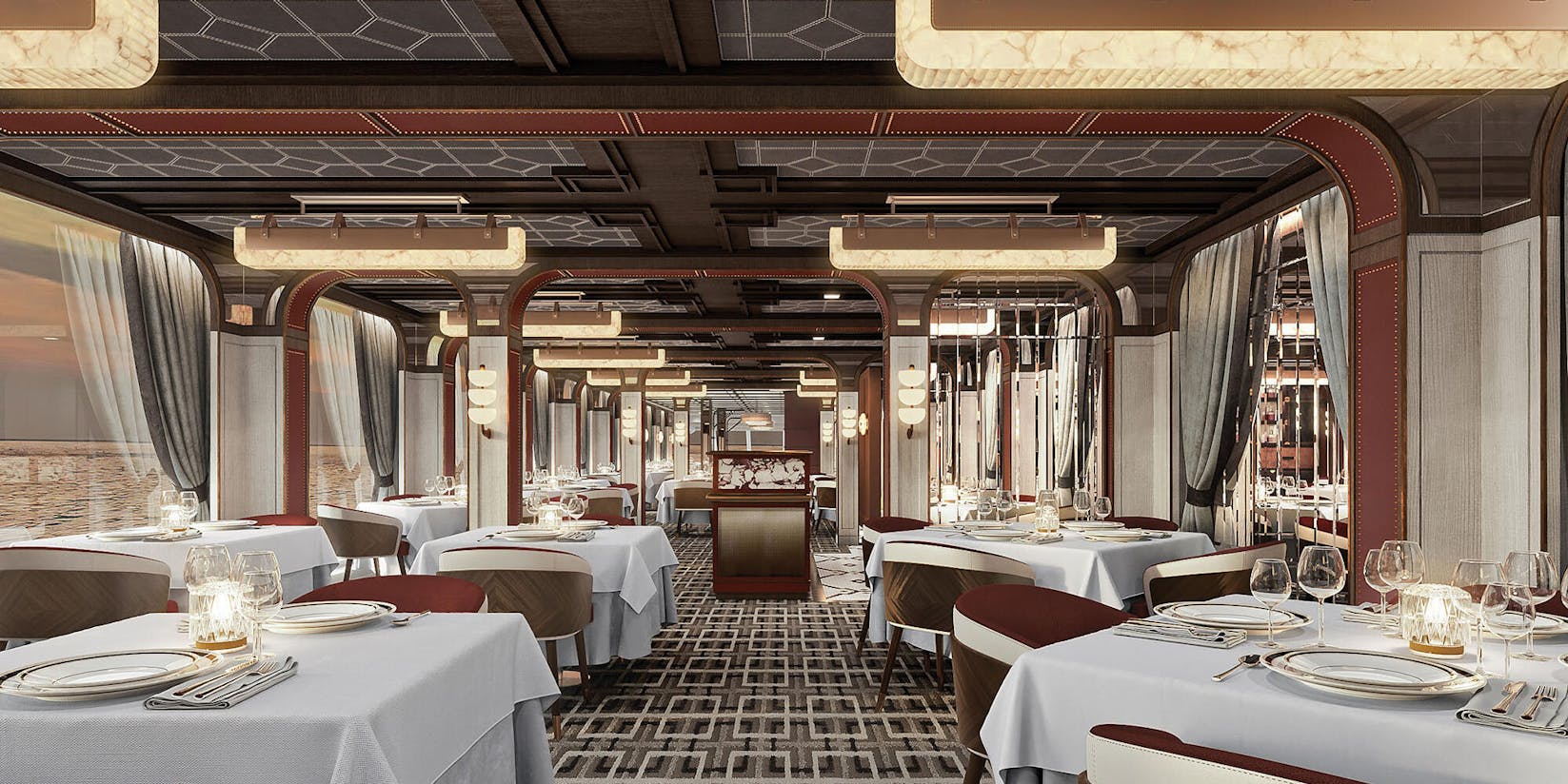 cruise ship restaurant