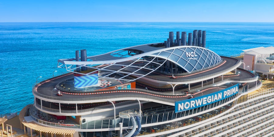 With Racetrack, Slides and More, New Norwegian Prima Cruise Ship to Homeport in Galveston for 2023-2024 Season