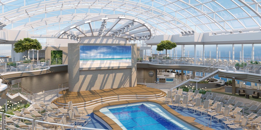 P&O Cruises Releases Video of Retractable Roof "SkyDome" Onboard New Cruise Ship, Arvia
