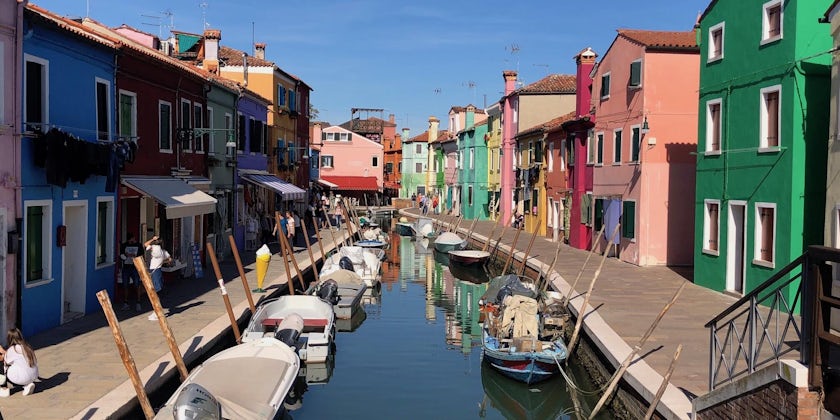 Burano on S.S. La Venezia (Photo/Sue Bryant)