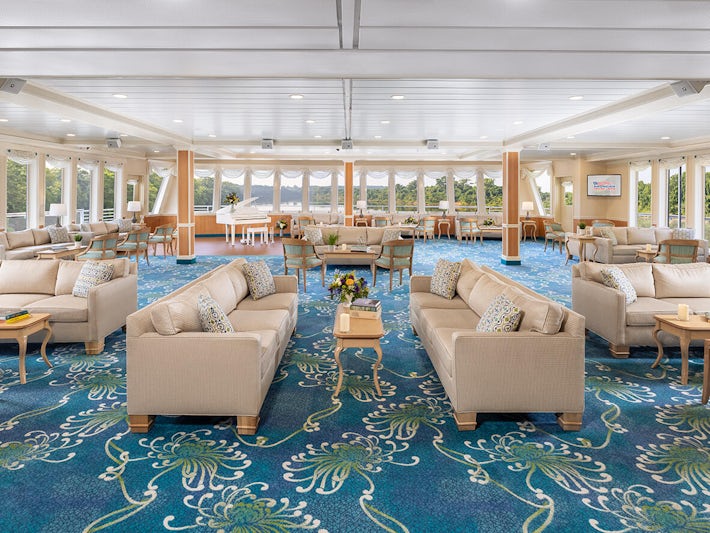 American Cruise Lines Modern Riverboat Magnolia Lounge (Photo/American Cruise Lines)