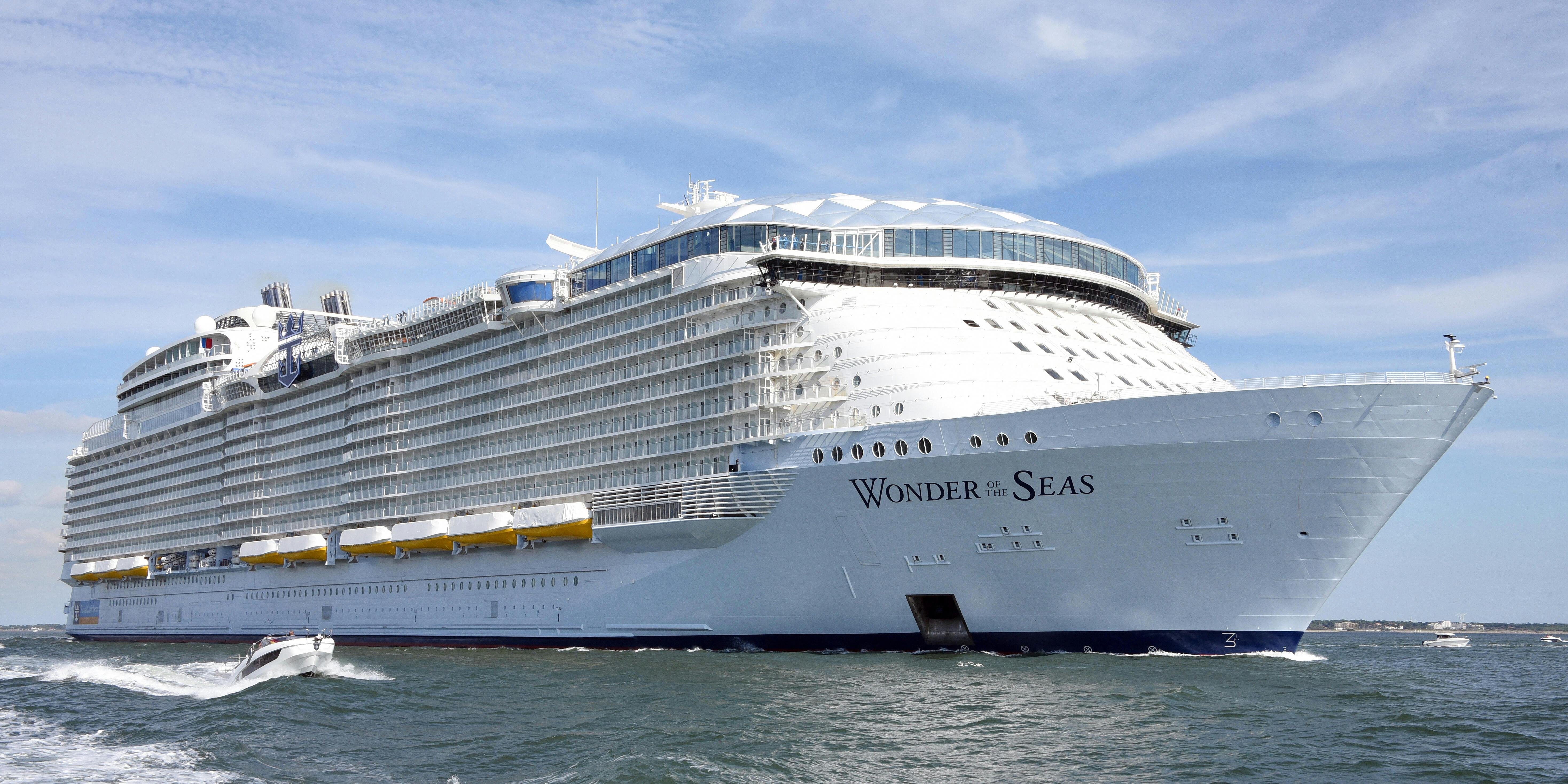 Royal Caribbean's next new ship, Wonder of the Seas, hits milestone