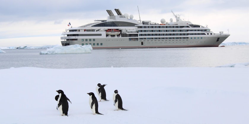 Abercrombie & Kent's cruise on Le Lyrial in Antarctica (Photo/Fran Golden)