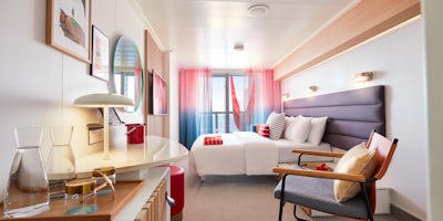 Refreshed cabins on Virgin Voyages (Photo/Virgin Voyages) 