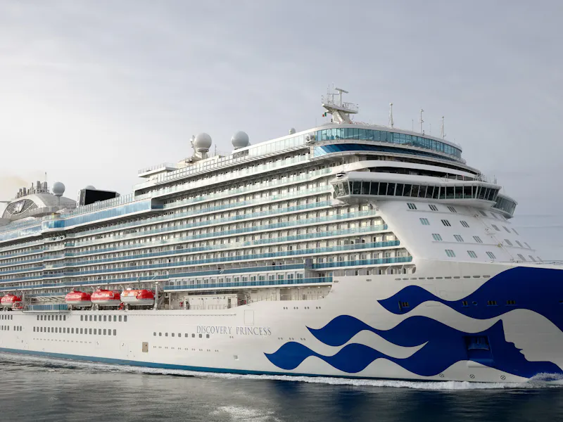 Princess Cruises Takes Ownership Of The New Cruise Ship Discovery Princess ALASKA News