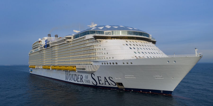 The Biggest Cruise Ship in the World, Wonder of the Seas, Has Arrived in Florida