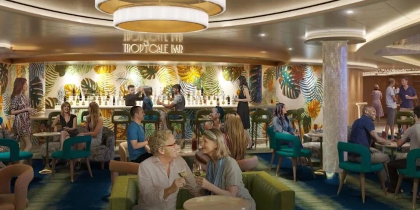 The Tropicale Bar aboard Carnival Celebration (Rendering: Carnival Cruise Line)