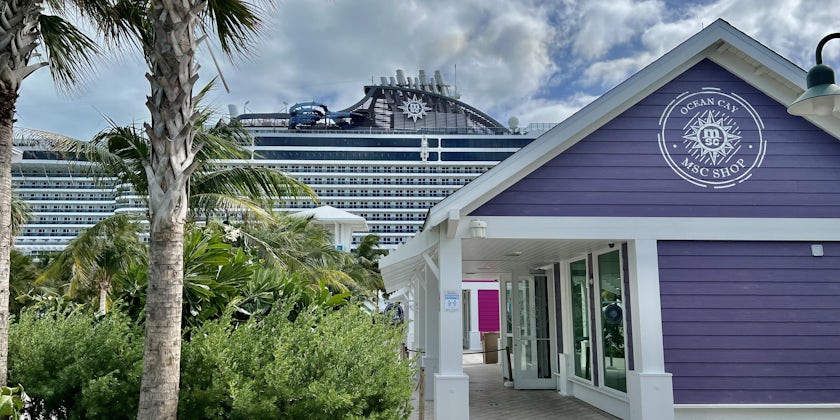 Shop on Ocean Cay (Photo by Chris Gray Faust)
