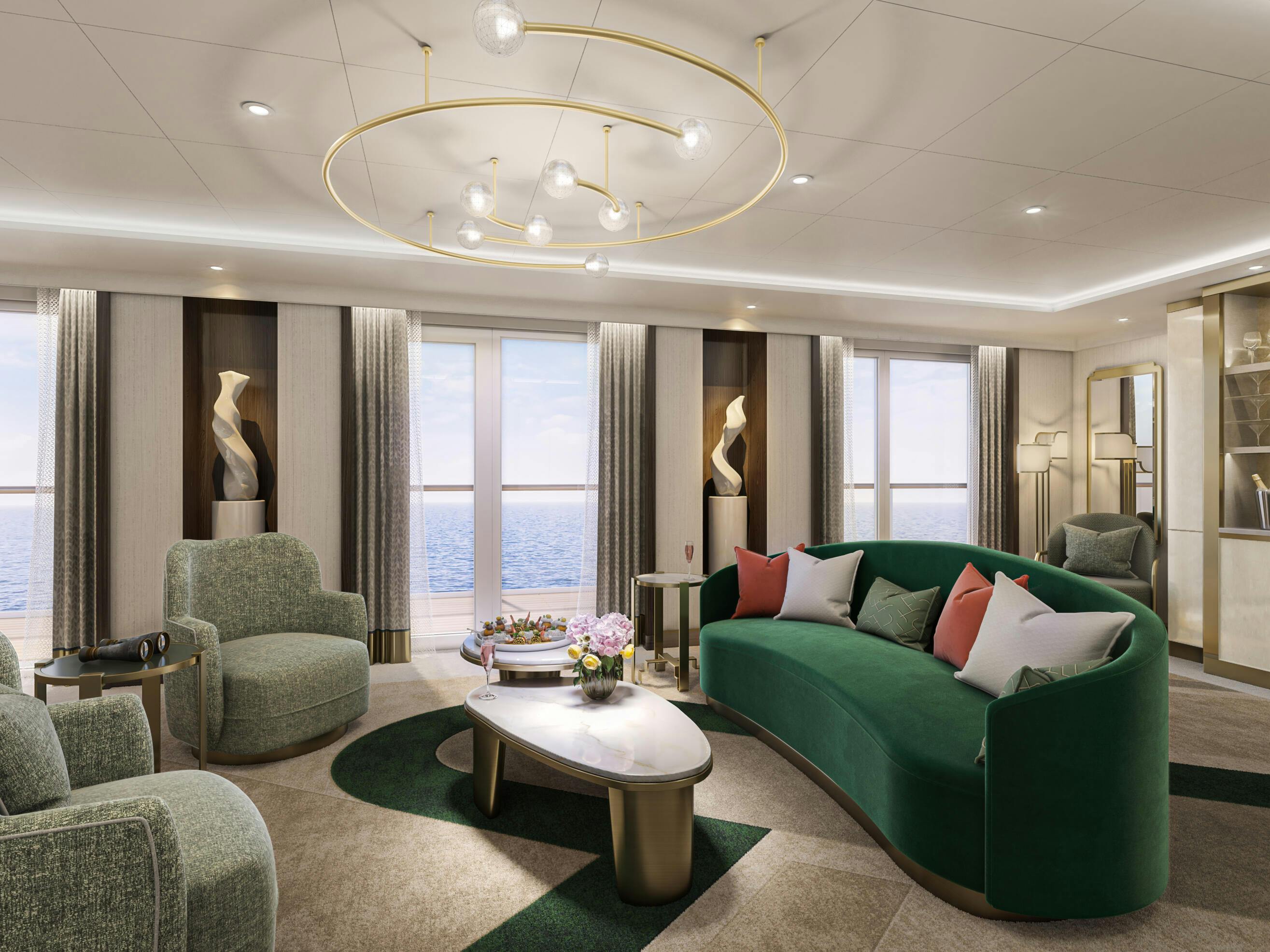 Cunard Queen Anne Cruise Ship Review Photos & Departure Ports on