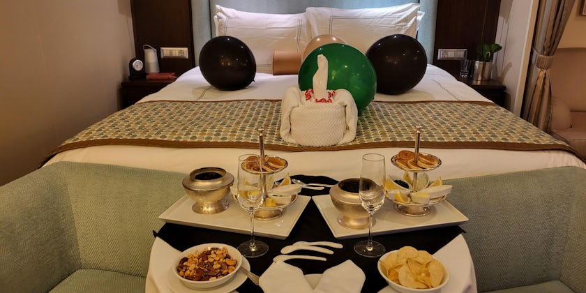 Room service on Oceania's Marina (Photo/Jenny Hart)