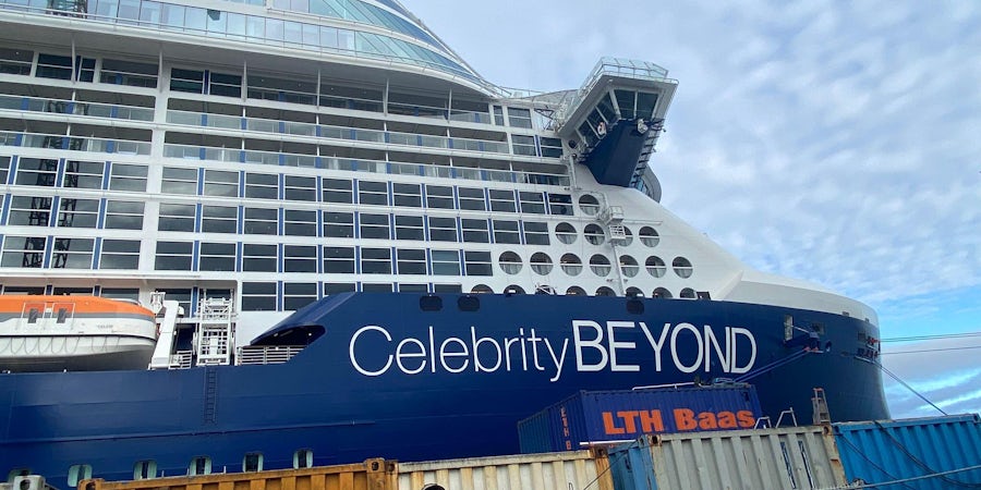 Celebrity Cruises Takes Delivery of New Ship Celebrity Beyond at Saint Nazaire Shipyard in France 