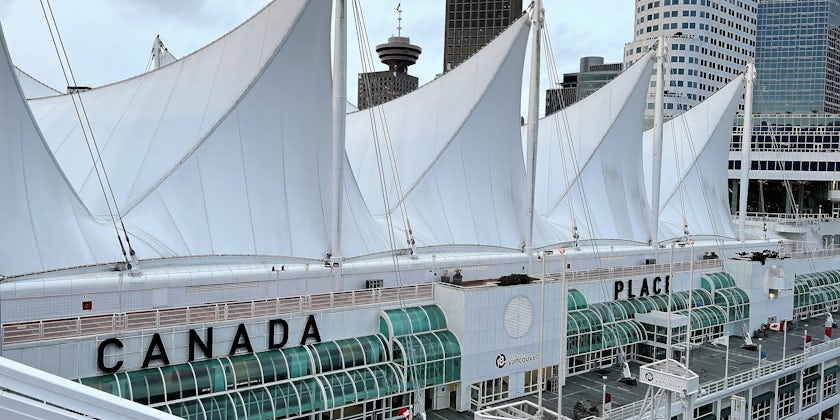 Canada Place cruise terminal in Vancouver (Photo/Harriet Baskas)