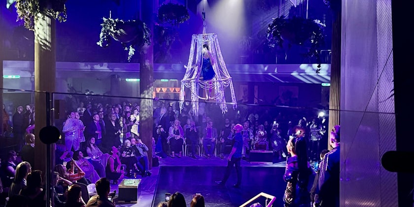 Decadence in Eden show on Celebrity Beyond (Photo by Chris Gray Faust/Cruise Critic)