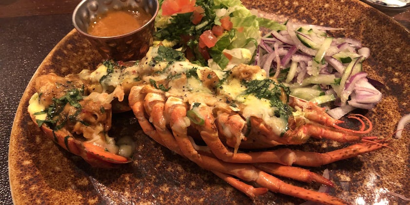 Lobster Thermidor Sindhu Style on Iona