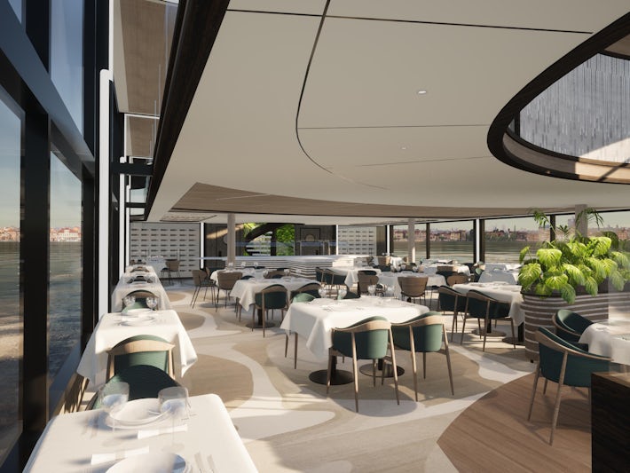 Dining Room rendering of Transcend Cruises (Photo/Transcend Cruises) 