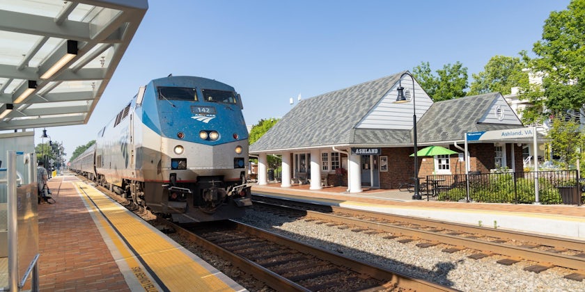 Taking the train to your cruise can be a viable alternative to flying (Photo: Amtrak)