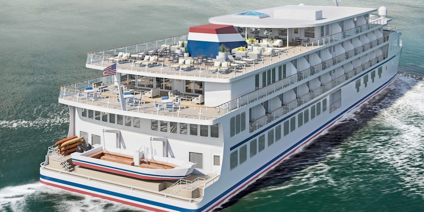 Rendering for American Glory and American Eagle (Photo/American Cruise Lines)