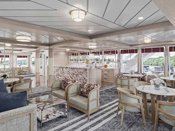 Sky lounge rendering for American Glory and American Eagle (Photo/American Cruise Lines) 