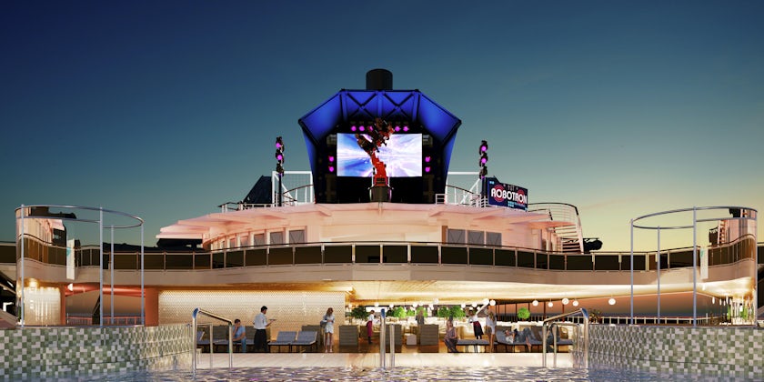 MSC Seascape Robotron rendering (Photo/MSC Cruises)