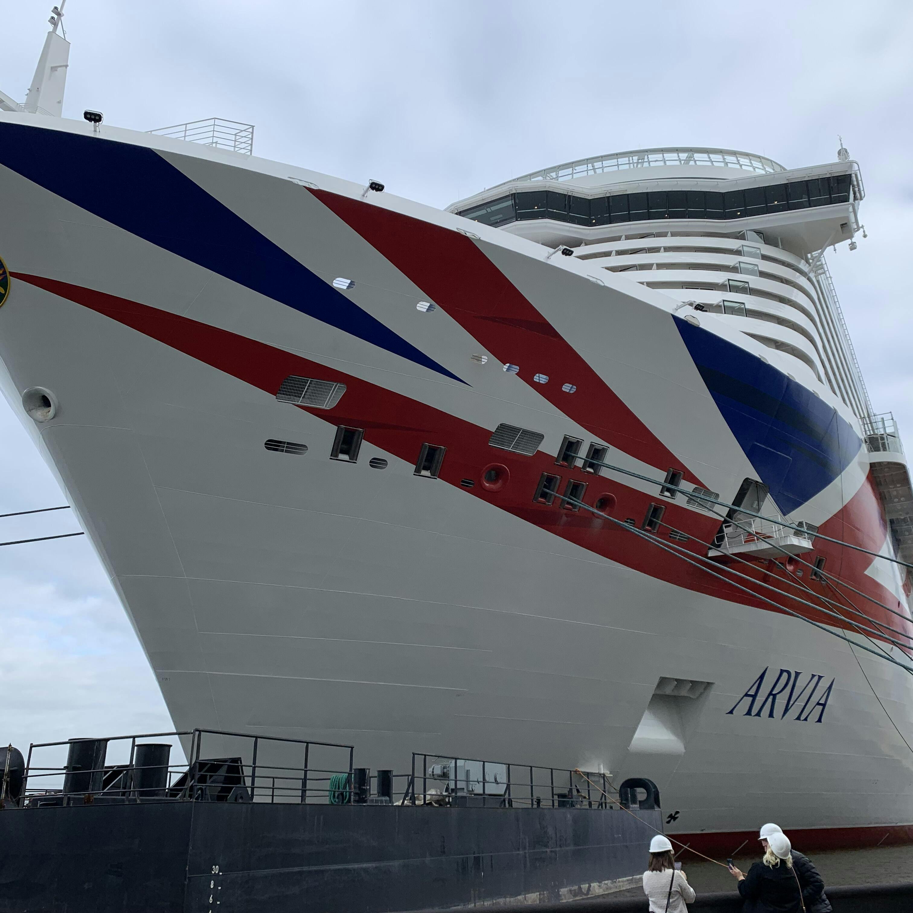 First pictures of P&O Cruises' new ship Arvia