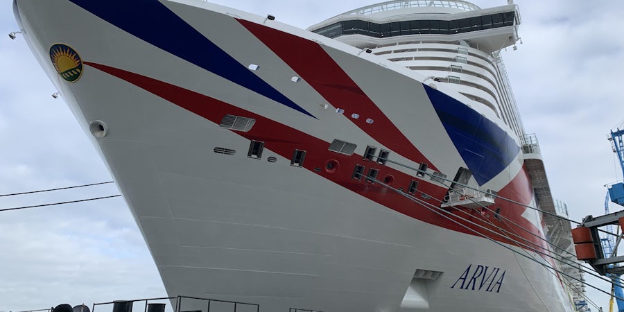 First Pictures of P&O Cruises' New Cruise Ship Arvia Ahead of December Launch
