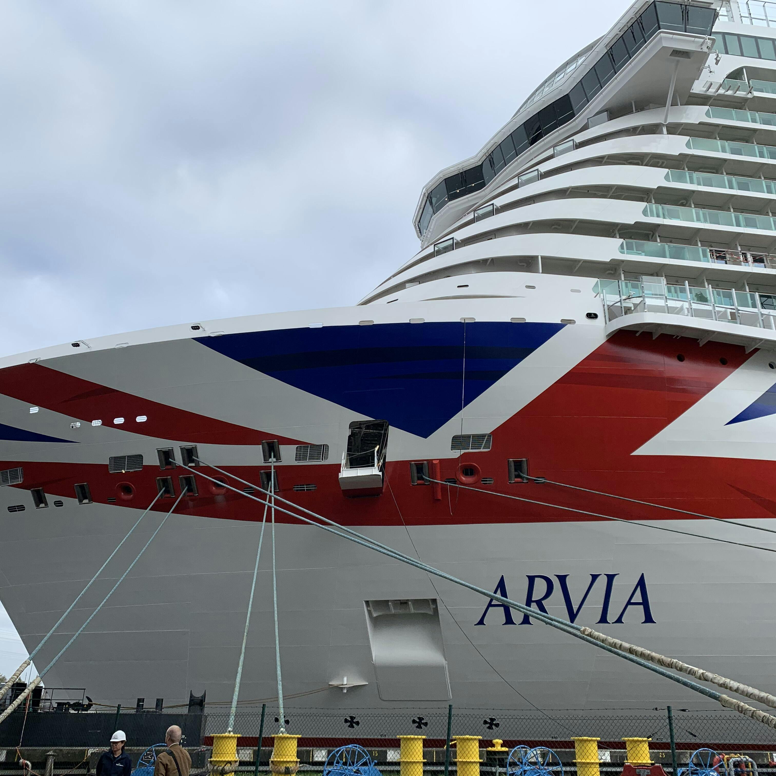 P&O Cruises releases new offers to celebrate 60 days until new ship Arvia's maiden cruise