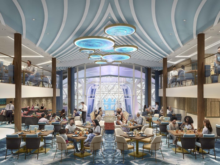 The Coastal Kitchen suite restaurant aboard Icon of the Seas (Rendering: Royal Caribbean)