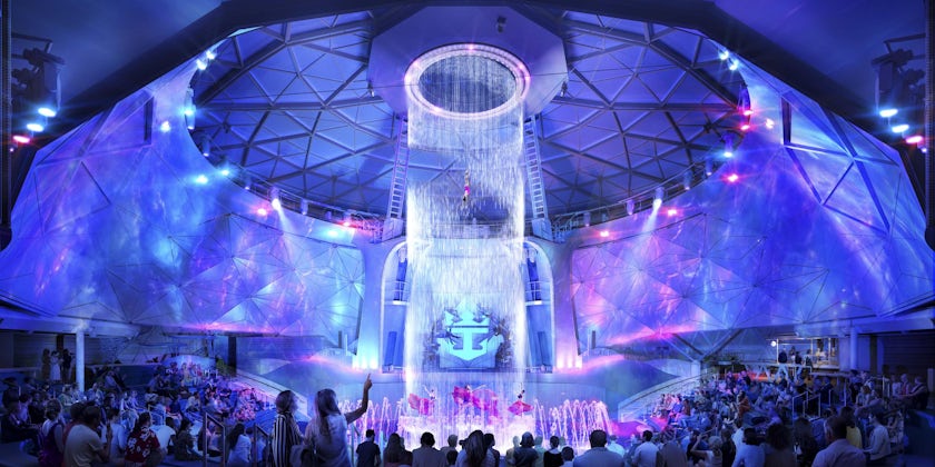The Aquadome aboard Icon of the Seas (Rendering: Royal Caribbean)
