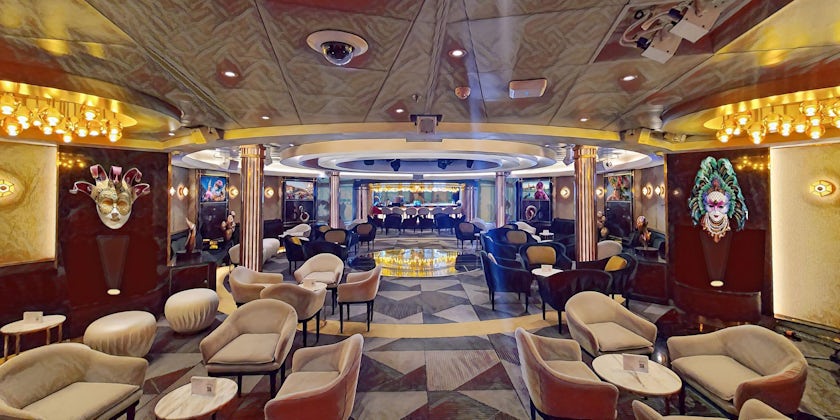 Carnevale Lounge aboard Carnival Venezia (Photo: Carnival Cruise LIne)