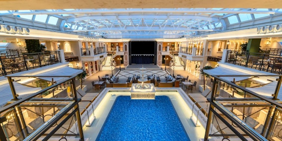 The Lido Pool aboard Carnival Venezia (Photo: Carnival Cruise Line)