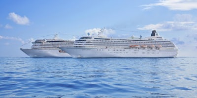 Crystal Cruises ships Crystal Serenity and Crystal Symphony (Photo/Crystal Cruises) 