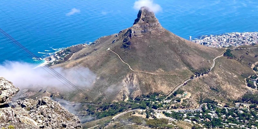 Cape Town seen from atop Table Mountain (Photo: Sara Macefield)