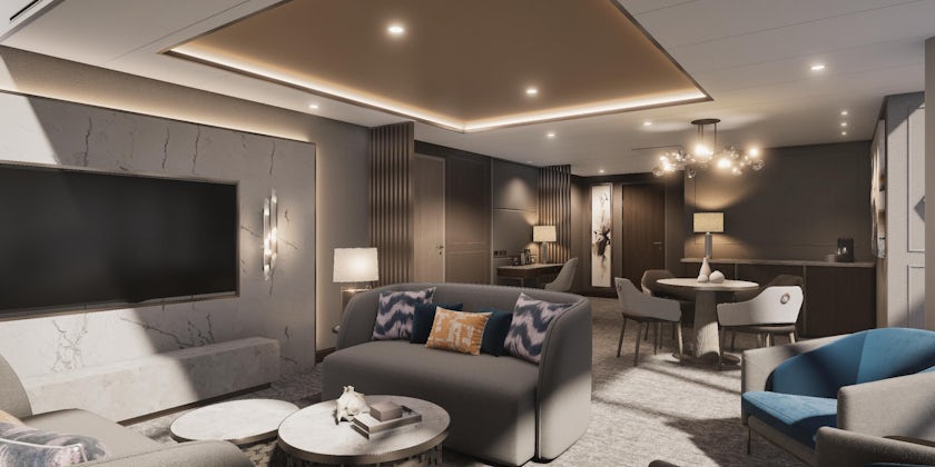Several new suites will be added to Silver Endeavour during a drydock (Rendering: Aaron Saunders)