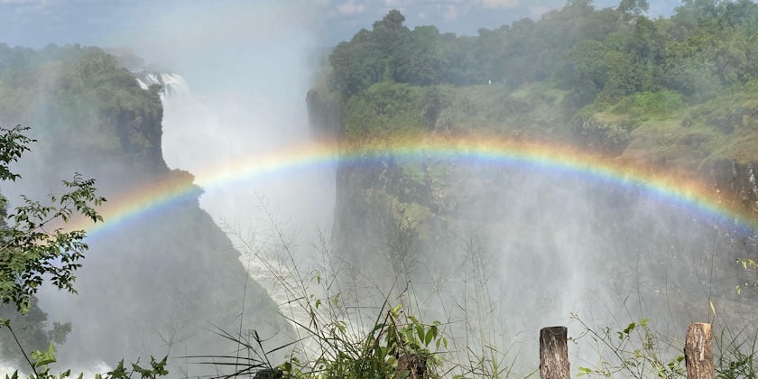 Victoria Falls, visited on a CroisiEurope Africa river cruise (Photo/Jayne Clark)