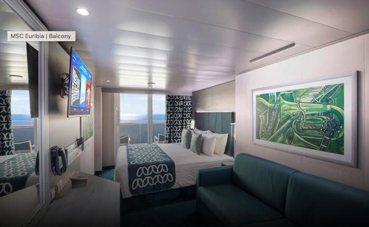 MSC Euribia Balcony Cabin (Photo: MSC Cruises)