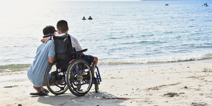 Renting a wheelchair for a shore excursion (Photo: AnnGaysorn/Shutterstock)
