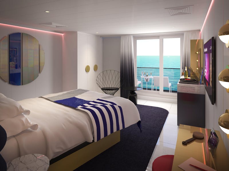 Virgin Voyages Reveals Suite Design for First Cruise Ship